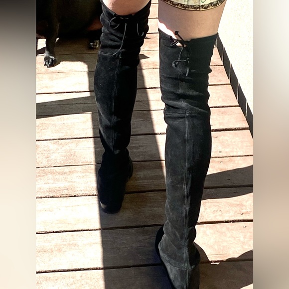 Stuart Weitzman Over-The-Knee Lowland Boots - Picture 6 of 6